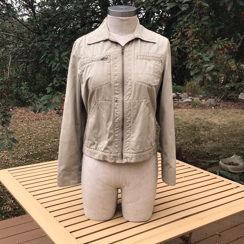 Polo Jean Co. Ralph Lauren Khaki Jacket (Large)